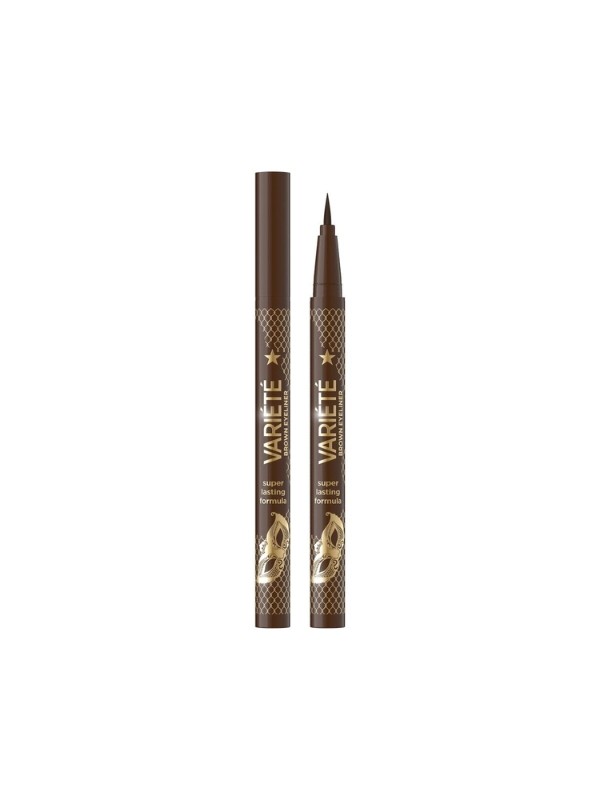 Eveline Variete precieze eyeliner in Brown pen 2 g