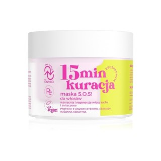 OnlyBio Hair Cycling Regeneration 15 minuten durende behandeling SOS-masker! voor haar 280 ml