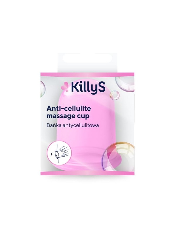 KillyS Anti-Cellulite-Körpermassagebecher, 1 Stück