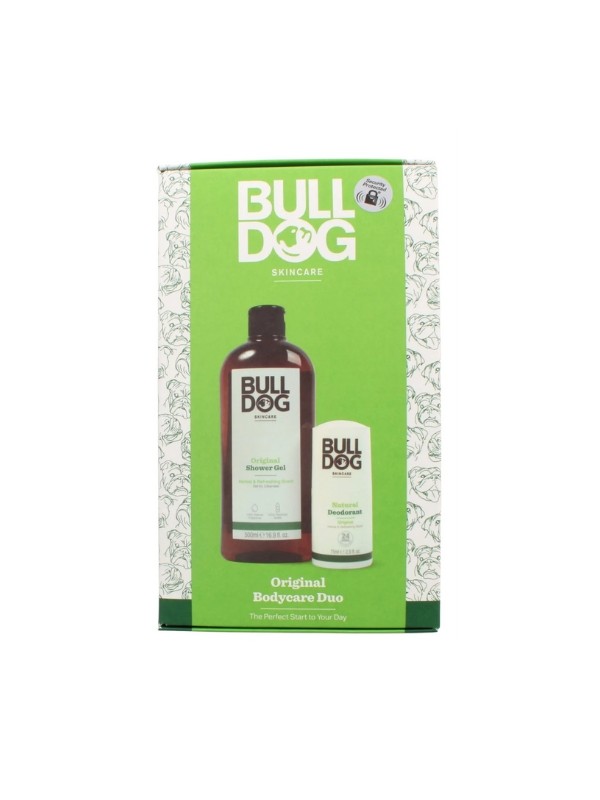 Bulldog Body Original Körperpflegeset: Duschgel 500 ml + Antitranspirant Roll-on 75 ml