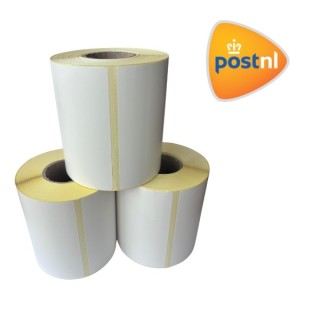 Etykieta wysyłkowa Post.NL biała, 102 mm x 150 mm, 300 etykiet na rolce,  rdzeń 25 mm, termiczne ECO, trwała 3-pak