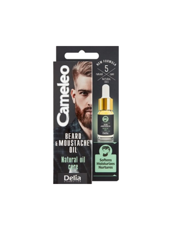 Delia Cameleo Men Baard- en snorolie 10 ml