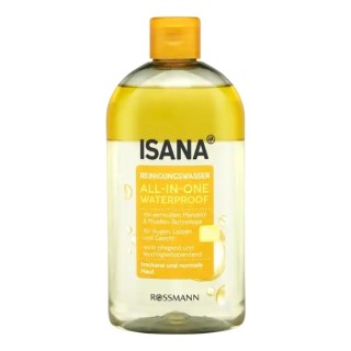 Isana All-In-One two-phase micellar liquid for waterproof make-up removal 400 ml