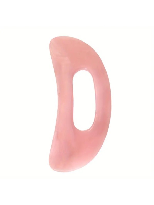 Камінь для масажу тіла Gua Sha Light Pink 1 шт