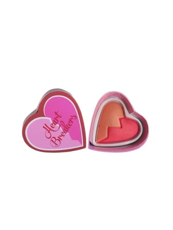 Makeup Revolution I Heart Revolution Matte Heart Breakers mat Inspirerende blush 10 g