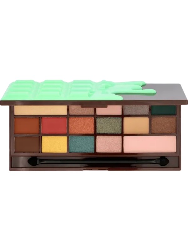 Makeup Revolution I Heart Makeup Palette van 16 oogschaduws Chocolate Mint 3,66 g