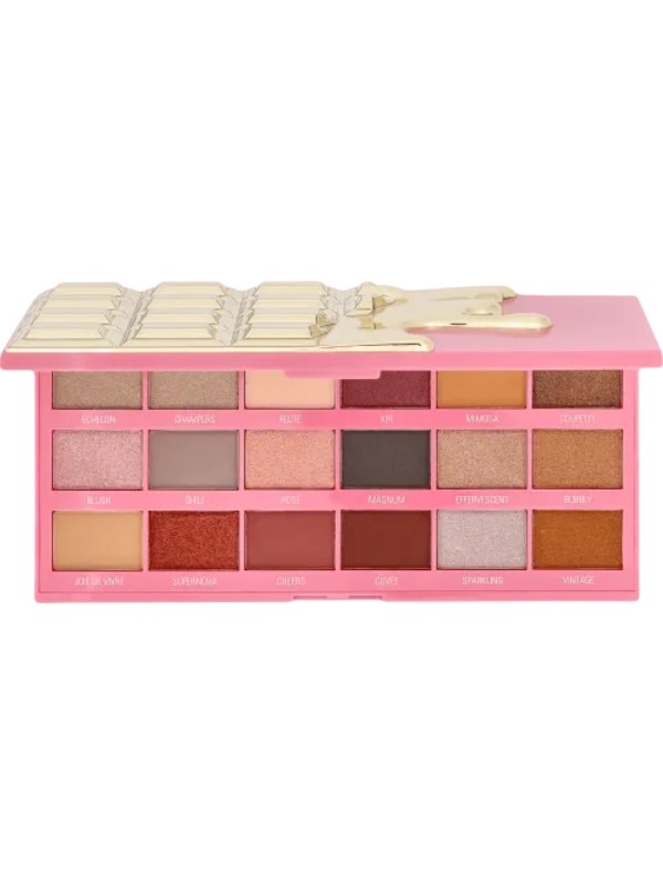 Makeup Revolution I Heart Makeup Palette van 18 oogschaduws Chocolate Rose Fizz 1 g