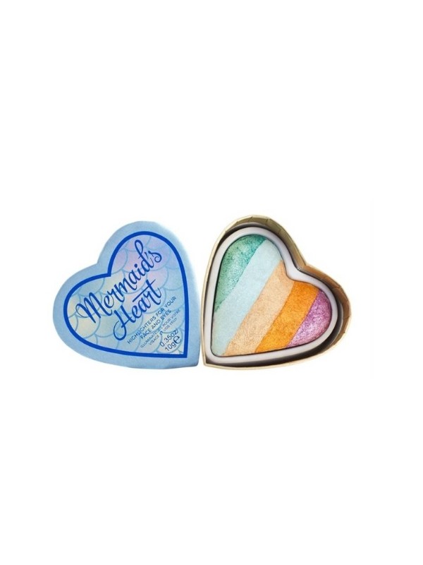 Makeup Revolution I Heart Revolution Mermaids Heart Gesichts-Highlighter 10 g