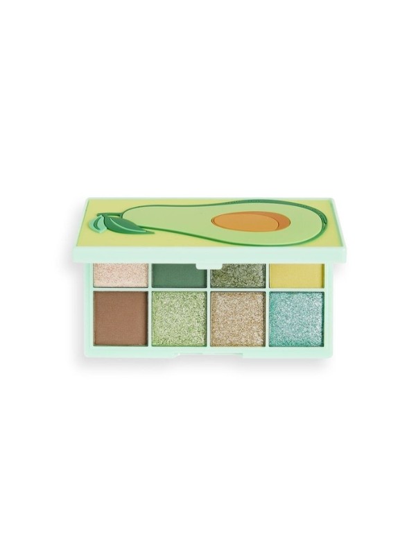 Makeup Revolution I Heart Revolution Palette of 8 eye shadows Avocado 1.35 g