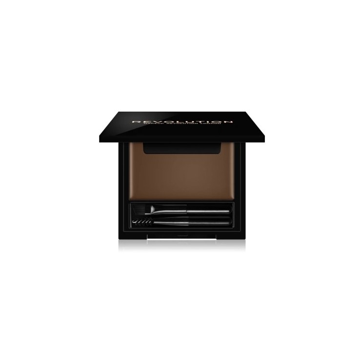 Revolution Brow Wax Bullet Ash Brown wenkbrauwfixatiewax 3,6 g