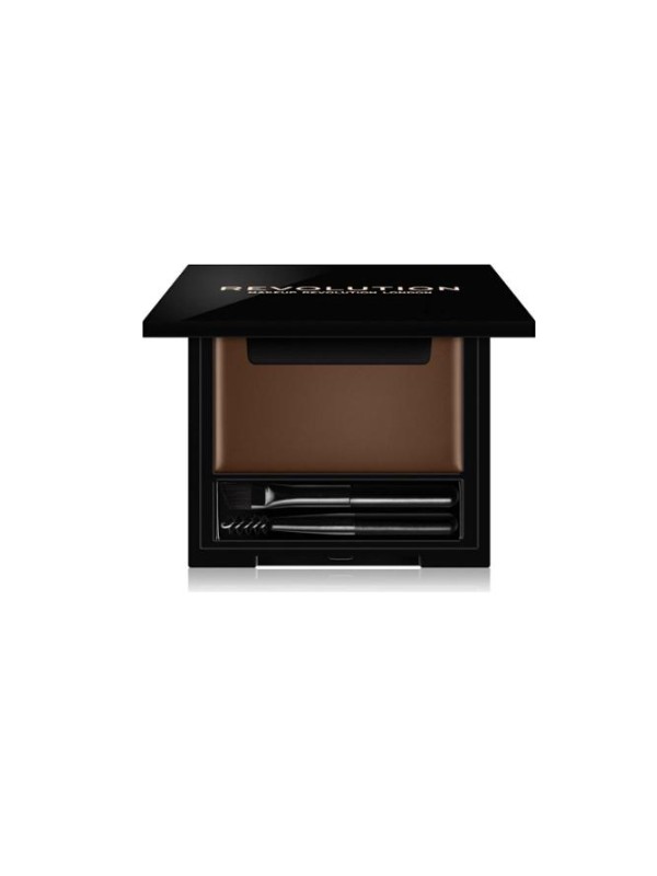 Віск для фіксації брів Makeup Revolution Brow Wax Bullet Dark Brown 3,6 г