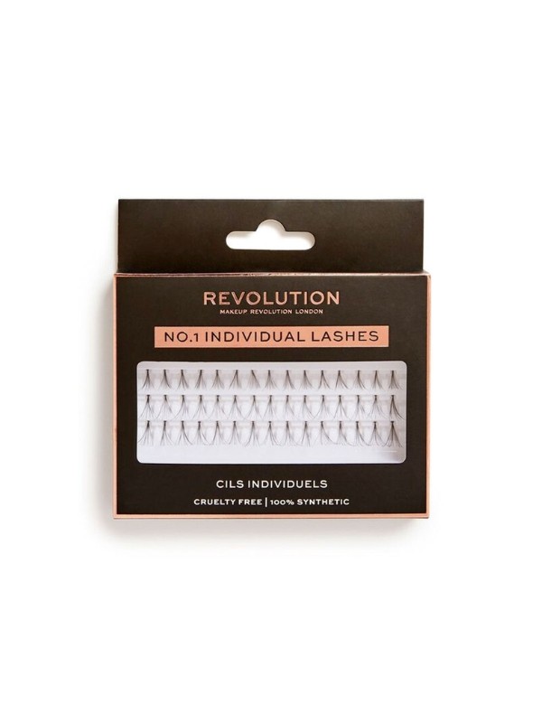 Makeup Revolution Individual Lashes kępki Rzęs /NO.1/