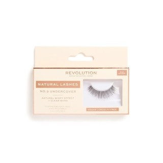 Makeup Revolution Natural Lashes Стрічкові вії / NO.3 /