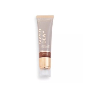 Makeup Revolution SuperDewy Coloring Mocha Feuchtigkeitsspendende Gesichtscreme 50 ml