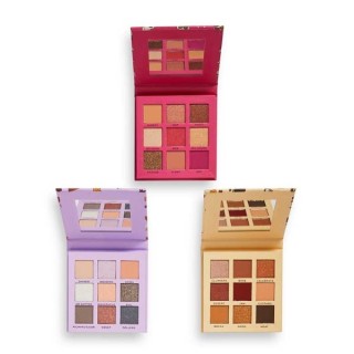 Makeup Revolution x Friends Set mit 3 Paletten für 9 Giving's Eyes Lidschatten