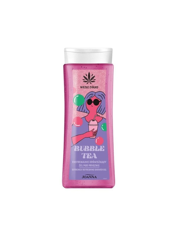 Joanna NICE HERB Extremely Refreshing Bubble Tea Shower Gel 300 ml