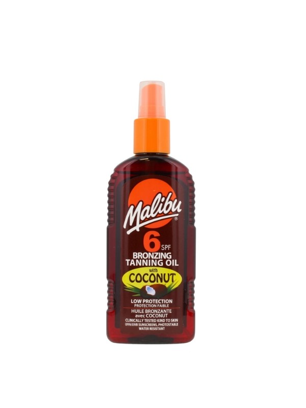 Malibu Bronzing Bräunungsöl SPF6 Coconut 200 ml