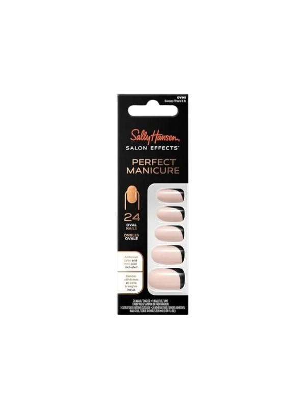 Sally Hansen Salon Effects Perfect Manicure Curve Base nail tips 24 pieces