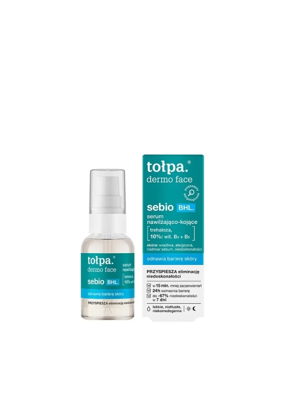 Tołpa Dermo Face Sebio BHL Feuchtigkeitsspendendes und beruhigendes Serum 30 ml