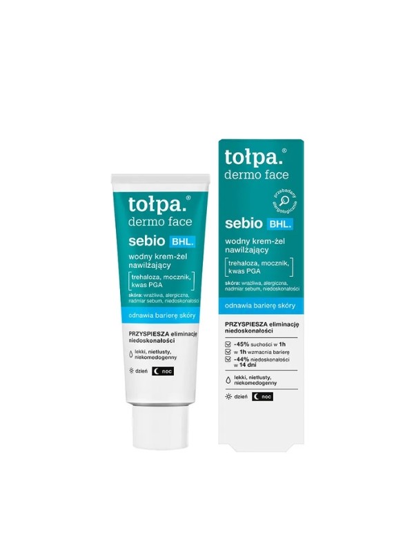 Tołpa Dermo Face Sebio BHL Moisturizing Water Face Cream-Gel 40 ml