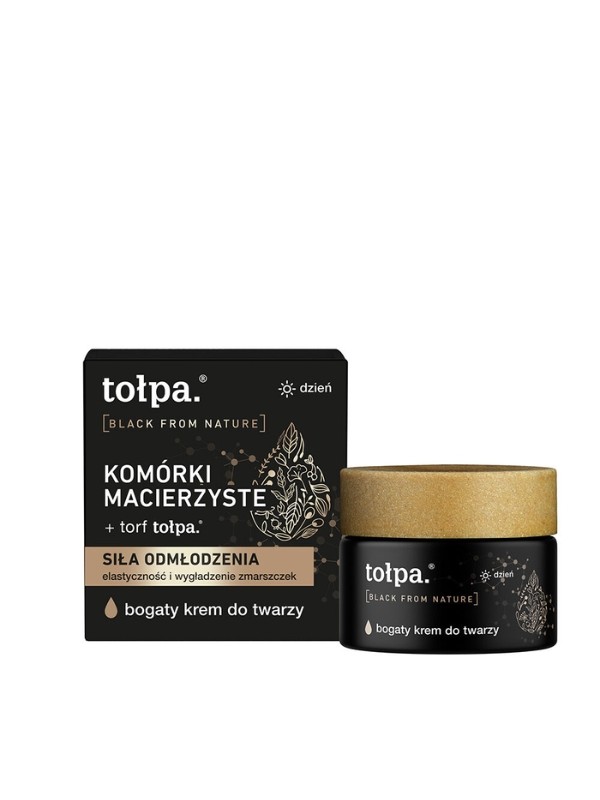 Tołpa Black From Nature Reichhaltige Tagesgesichtscreme 50 ml