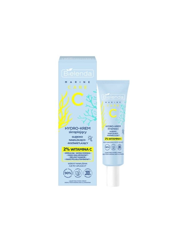 Bielenda C MARINE CARE Hydro hydraterende en verhelderende condenserende crème 50ml