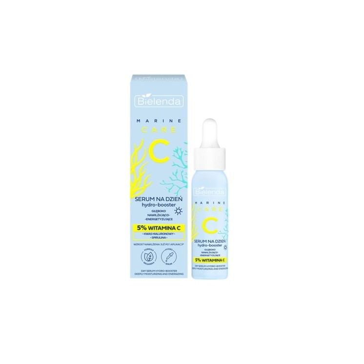 Sérum hydro - booster Bielenda C MARINE CARE, hydratant et énergisant en profondeur, 30 ml