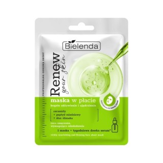 Bielenda RENEW YOUR SKIN Voedend masker met ceramiden en slakkenslijm