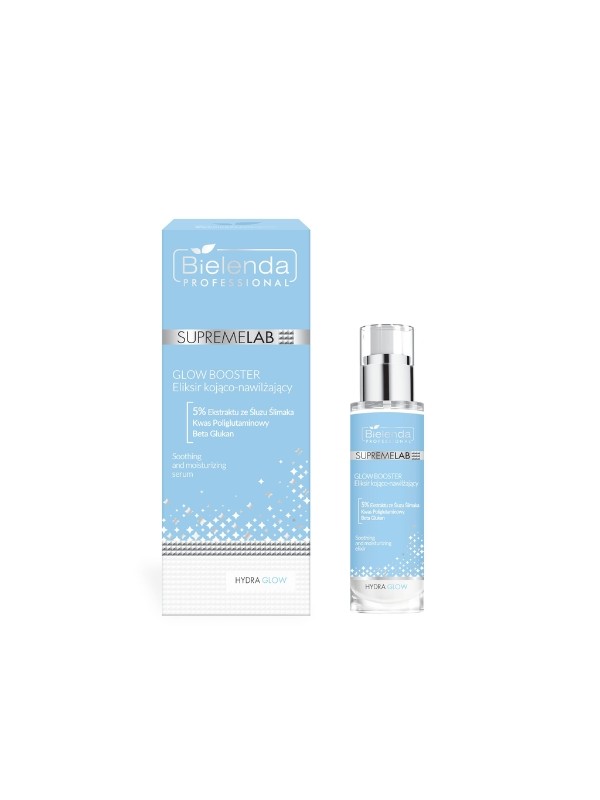 Bielenda SUPREMELAB GLOW BOOSTER Elixier mit Schneckenschleimextrakt 30 ml