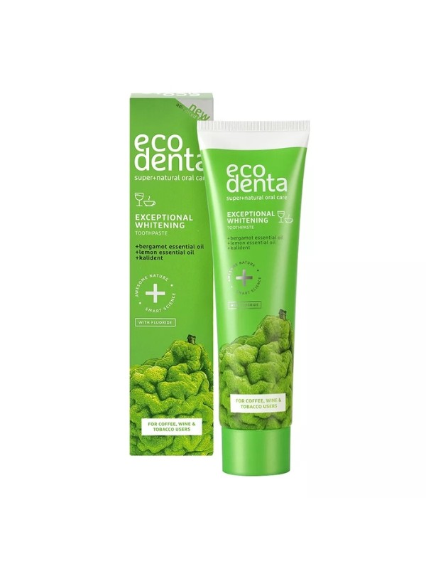 Ecodenta Exceptional whitening toothpaste with Bergamot 100 ml