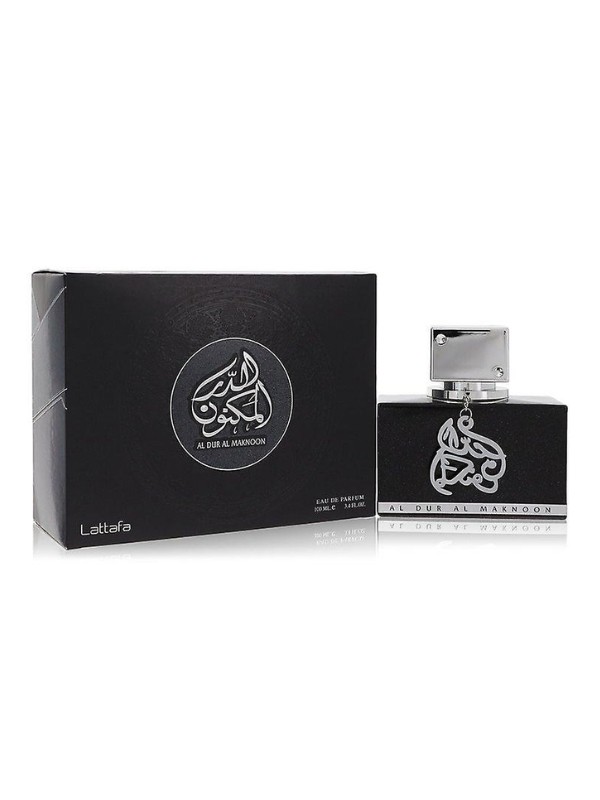 Lattafa Eau de Parfum für Damen und Herren Al Dur Al Maknoon Silver 100 ml