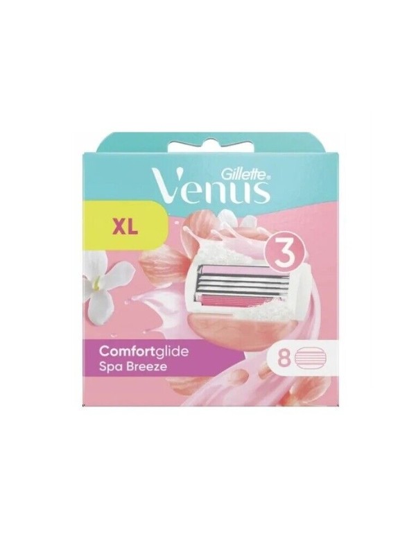 Gillette Venus Comfortglide Spa Breeze Rasierer Nachfüllungen 8 Stk