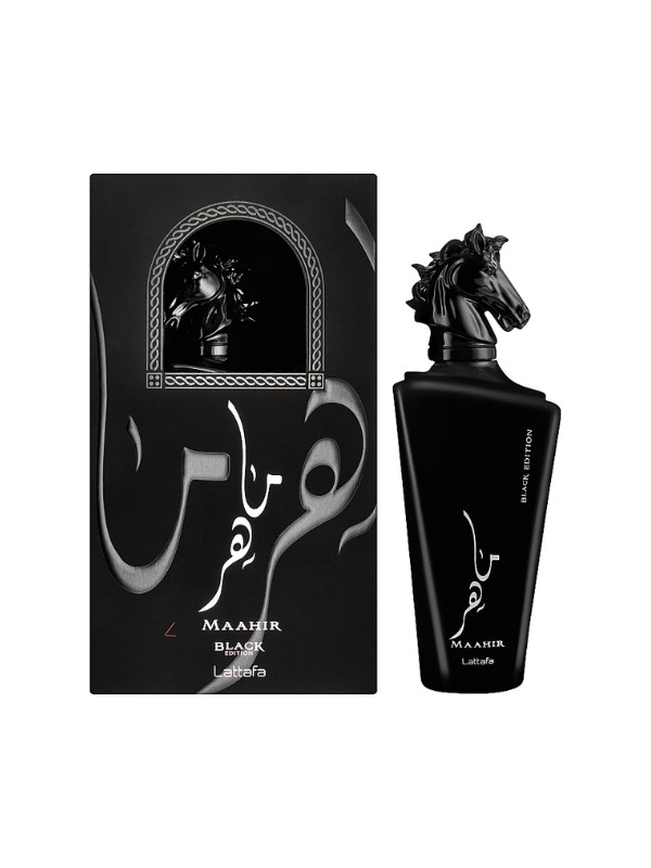 Lattafa Maahir Black Edition Eau de Parfum voor dames en heren 100 ml