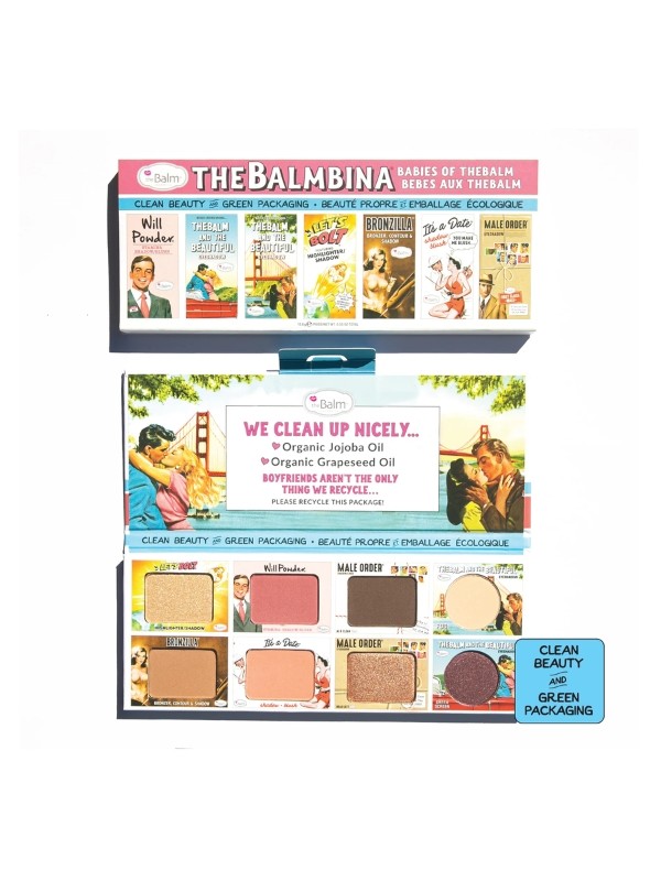 theBalm Het Balmbina-palet met 8 oogschaduws 15,6 g