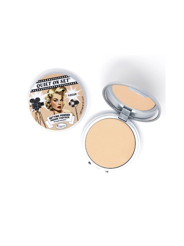 theBalm Quiet on Set gepresster Gesichtspuder /02/ Light Neutral 8 g