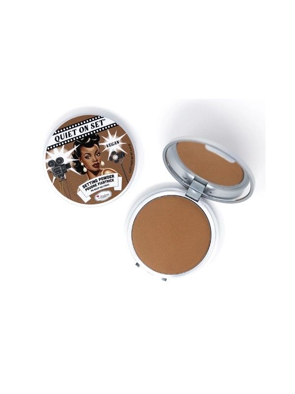 theBalm Quiet on Set gepresster Gesichtspuder /04/ Deep Neutral 8 g