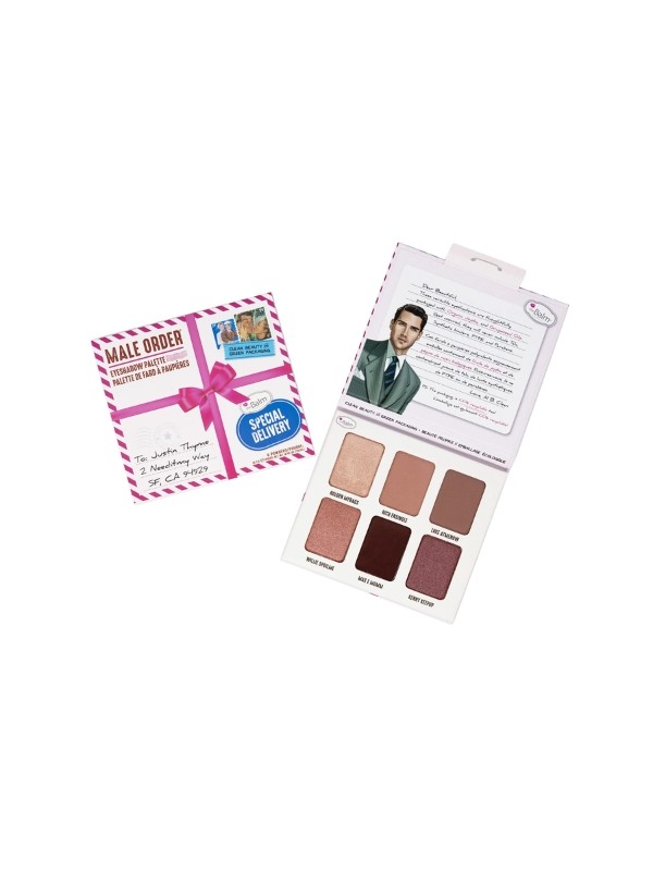 theBalm Male Bestel Palet van 6 oogschaduws Speciale bezorging 13,2 g