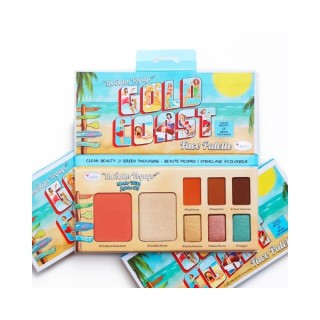 theBalm C&G Gold Coast Paletka 6 Cieni do powiek + Rozświetlacz + Róż do policzków 10 g