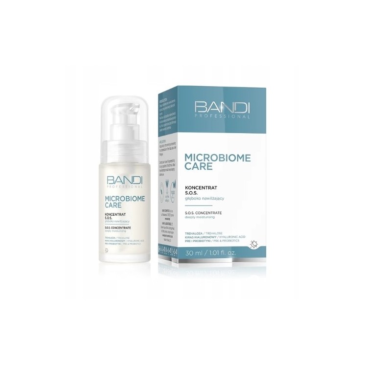 Зволожувальний концентрат для обличчя Bandi Microbiome Care SOS 30 мл
