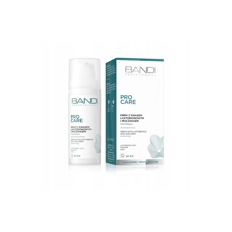 Bandi Pro Care Gesichtscreme mit Lactobionsäure und Harnstoff 50 ml