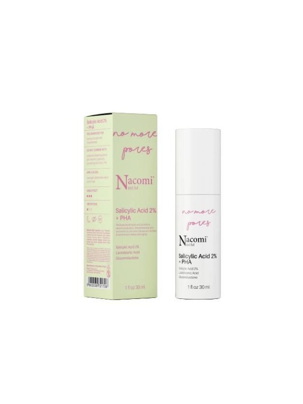 Nacomi Next Level Serum mit 2 % Salicylsäure und PHA 30 ml