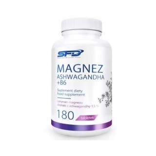 SFD Magnesium Ashwagandha + B6 180 capsules