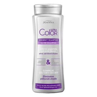 Joanna Ultra Color Shampoo für Haare mit silbernen blond 400 ml