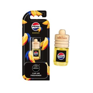 Aroma Car Pepsi Wood Mini Auto geurhanger Mango 5 ml