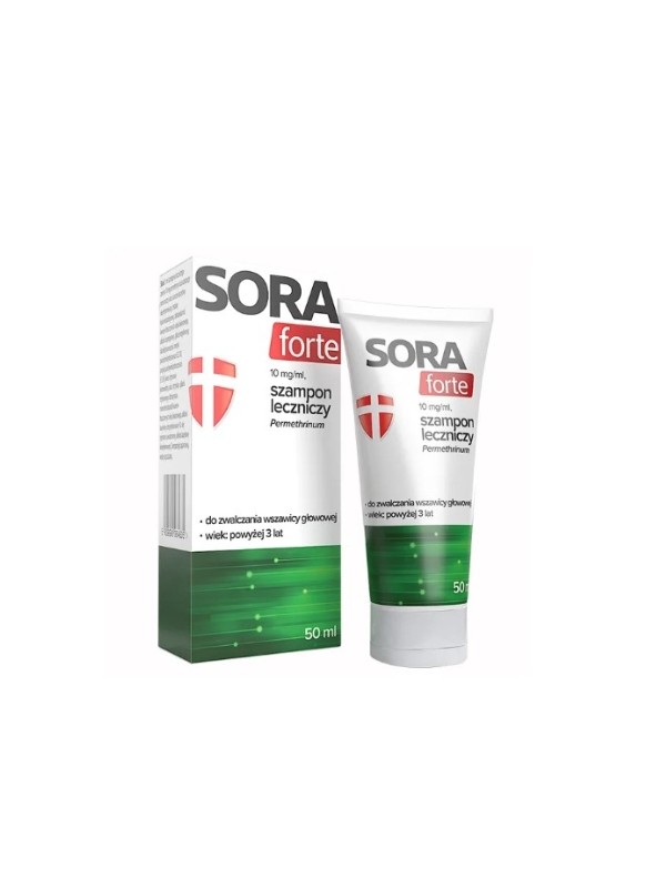 Sora Forte medizinisches Shampoo gegen Läuse 50 ml