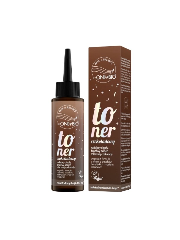 OnlyBio Hair in Balance Toner czekoladowy do włosów 100 ml