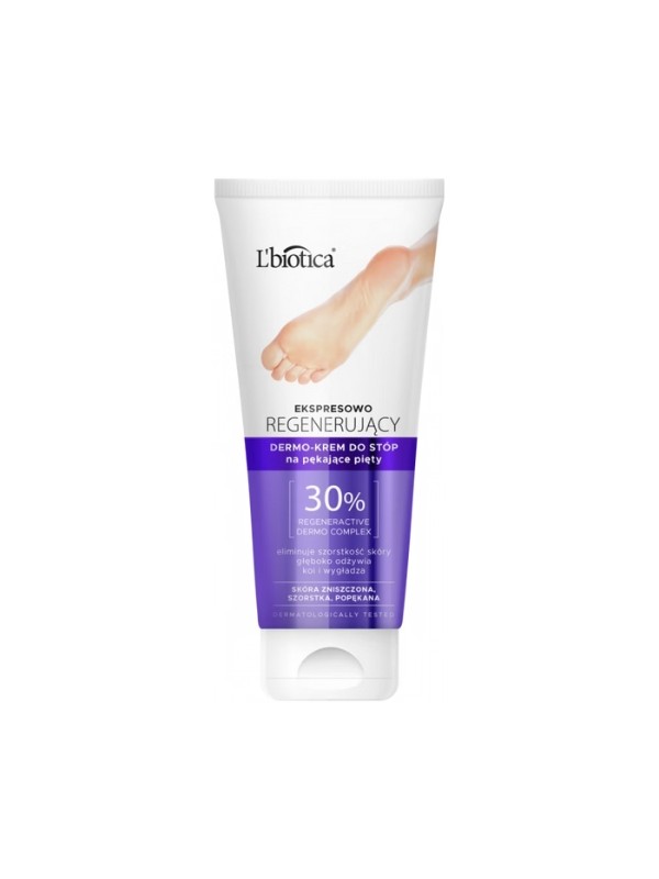 L'Biotica expressly regenerating Dermo foot cream for cracked heels 100 ml