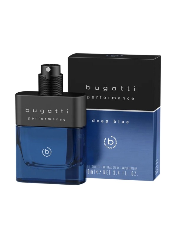 Bugatti Perfomance Deep Blue Eau de Toilette für Herren 100 ml