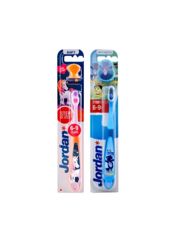 Jordan Step by Step Toothbrush 6-9 years Mix 1 piece