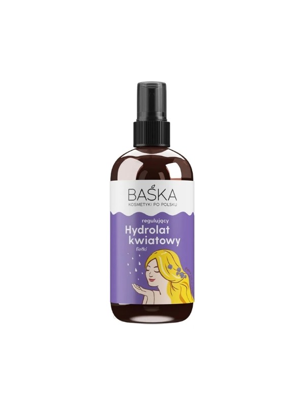 Baśka regulating floral hydrolate for the face Violets 100 ml